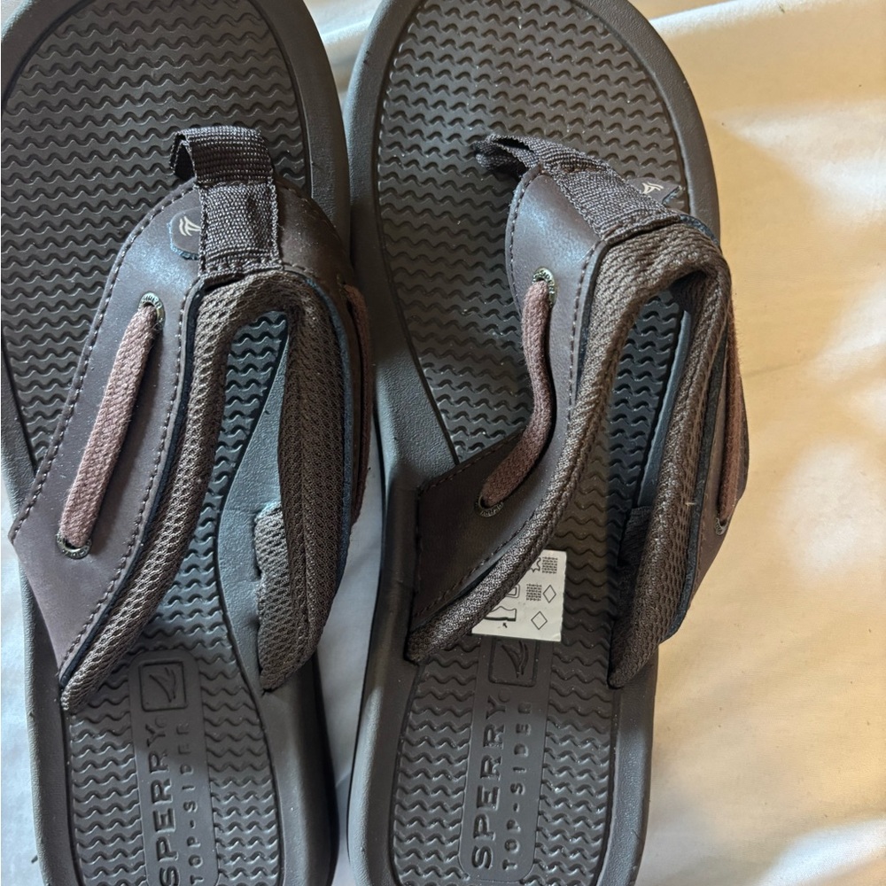 Sperry Dark Brown Sandals